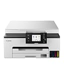 Canon MAXIFY GX1050 Drucker für den Heimgebrauch & Büro – Farbdrucker & Scanner All-in-One Kabellos | MegaTank Tintenstrahldrucker, Kopierer & Scanner | WLAN, Ethernet & USB-Verbindung A4-Drucker