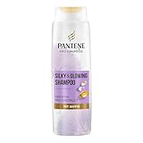 Pantene Pro-V Silky & Glowing Shampoo mit Biotin und Keratin Reconstruct 250ml. Pro-V Miracles Shampoo Hilft, Trockenes oder Gesträhntes Haar zu Reparieren. Wirkt als Feuchtigkeitsspender