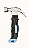 Tremor Tools Kurzer Hammer mit ergonomischem Griff, Präzisionshammer, Klauenhammer, Bilder-Aufhängeset, Hammer für ältere Menschen, Arthritis, schlechte Geschicklichkeit, langlebig, kompakt, 227 g,