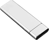 Solid-State-Laufwerk Externe Festplatte SSD 1 TB, Geschenk OTG/Typ-C-Adapter, für PC Laptop (grau)