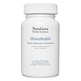 NatuGena HistaStabil Rutin, Quercetin, Bromelain, Vitamin C Pureway-C, 60 Kapseln (30 Tage Packung)