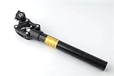 DZSYANJIASM Federbein Fahrrad Stoßdämpfer Reise Sattelstütze 350mm * 30,9mm Mountainbike 50mm Reise MTB Federung Sitzrohr Lenkungsdämpfer