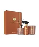 RITUALS Geschenkset Suede Vanilla Large – luxuriöse Raumdüfte aus der Private Collection – Aromatherapie-Geschenkbox mit Raumparfüm, Duftkerze und Duftstäbchen