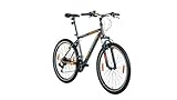 LUCHS 'KAKU 24 & 26 Zoll Fahrrad Kinderfahrrad, Jungenfahrrad, Jugendfahrrad Mountainbike/MTB mit Gabelfederung ab 8 Jahren (135cm) 3 Farben (Orange, 26' Zoll (21-Gang))