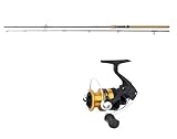 Angelset Spinncombo Daiwa Ninja Spin 2,40m / 15-50g mit Shimano Rolle FX 2500