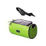 HANABASS Fahrradlenkertasche für Handy Leichte und Tragbare Vordertasche für Mountainbike Einfach zu Montieren für Persönliche Gegenstände Grün