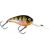 Westin MegaBite DR Crankbait 6cm 19g - Wobbler, Farbe:Bling Perch