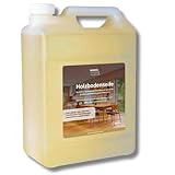 NAWO Holzbodenseife Natur – 2,5L | Rückfettende Pflege & Reinigung für geölte, gewachste & seifenbehandelte Holzböden (5,0L)
