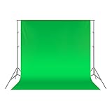 Neewer 1,8 x 2,8 M PRO Foto Studio Faltbare Hintergrund Kulisse für Fotografie, Video und Fernsehen (nur Hintergrund)-GRÜN