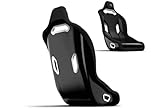 Trak Racer- TRX Hybrid-Fixsitz aus Fiberglas – ganz in Black – nur Sitz
