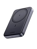 UGREEN Nexode Wireless Powerbank 10000mAh Magnetische Power Bank mit USB-C 20W, kabellose Externe powerbank MagSafe kompatibel mit iPhone 16 Pro Max/16 Pro/16/15 Pro Max/Pro/15/14(Schwarz)