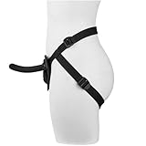 Obaie Strap On Umschnall für Frauen - Strap On Harness von Sinful - Strap On Umschnall für Paare - Sex Spielzeug Strap On mit Verstellbaren Riemen - Schwartz