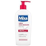 Mixa Body Milk für sehr trockene und rissige Haut, Regenerierende Bodylotion gegen Juckreiz, Mit Urea und Panthenol, Urea Cica Repair +, 250 ml