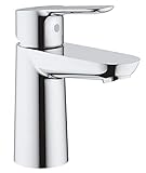 Grohe BauEdge Badarmatur- Einhand-Waschtischbatterie, S-Size mit Keramikkartusche chrom 23330000