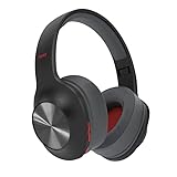 Hama Bluetooth Kopfhörer, Over-Ear Headset (Kabelloses Headset mit 38h Akku, Faltbare Earphones mit Bassverstärkung, integriertes Mikrofon, Wireless Headset) schwarz