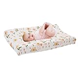 Babywechslermatte - Baby ändern | Dehnen atmungsaktiven Baumwollweichwechselwechselabdeckungen & Pads | Nette Druckmuster ändern Tischabdeckung für Mädchen | Langlebig und fade-resistent