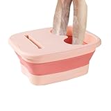 Fußbadewannenschüssel, Fussbadewanne Mit Massagenoppen, Fußbad Fussbad Mit Massage Faltbare Fußbadewanne, Pediküre Entgiftung Entspannung, Robust, Tragbar & Platzsparend Für Zuhause & wohnmobils