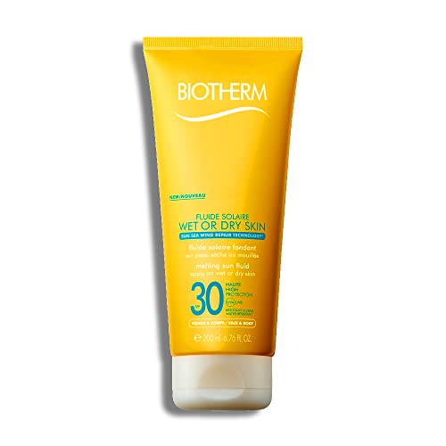 Biotherm Fluid Solaire Wet or Dry Skin SPF 30, 200ml