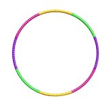 Hula Hoop Reifen für Kinder, Hullahub Reifen Kinder Abnehmbare Einstellbares Gewicht, HoolaHoop für Fitness, Gymnastik, Tanzspiele, Kinder und Erwachsene (Gourd 8 Sections)