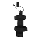 Toddmomy 3 Stück Verstellbarer Flaschengurt Wasser Beutel Sportflasche Ärmel Outdoor-Zubehör Schnalle Flaschenabdeckung Flaschenträger Riemen für Flaschenhüllen Nylon Black