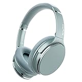 Srhythm NC25 Noise Cancelling Kopfhörer Bluetooth 5.3 Kabellos, 50H Wiedergabe Schnellladung, Verbindung von 2 Geräten, Superleicht Over Ear Headphones mit Mikrofon, Spiel-Modus, Transparenz-Modus