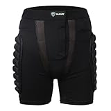 Hüftprotektor, Hüftpolster-Shorts Schutz, Schutzhosen Gepolsterte Protektorhosen Schutz Shorts, 3D Hüftpolster Eva Protektorenhose Gepolsterter Shorts Crash-Pad Impakthose Für Snowboard, Ski