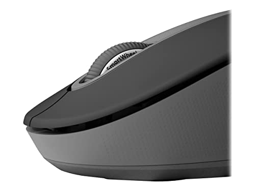 Logitech Signature M650 L Left Kabellose Maus - für große linke Hände, Leise Klicks, Anpassbare Seitentasten, Bluetooth, Kompatibilität mit mehreren Geräten - Grau