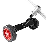 Rasenmäher-Stütz | Verstellbare Stütz | Stützrad Für Trimmer | Hilfs Für Motorsense | Grasschneiderteile Für Elektrische Motorsense, Rasentrimmer, Unkrautvernichter