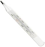 GiMa 25586 klinischen Thermometer/Fieber, Thermometer Klassisch Leicht Lesen und Verwenden für Erwachsene, Kinder, ältere ohne Quecksilber mit Zertifizierung CE