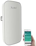 7links WLAN Verstärker Outdoor: Outdoor-WLAN-Repeater, 1.200 Mbit/s, Dual-Band 2,4+5,0 GHz, App, 80 m (WLAN Repeater aussen, Außenantenne, Range Extender)