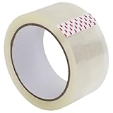 vidaXL Paketklebeband 36 Stk., Klebeband mit starker Haftung, Packband für Versand Umzug Lagerung, Paketband, Transparent 48mm x 66m