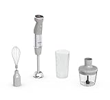 Tefal Quickchef+ Stabmixer, HB673B30 mit Schneebesenaufsatz