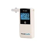 Trendmedic Alkoholtester TM-2000 - mit elektrochemischen Sensor - polizeigenau - Anzeige in Promille - der #2 Alkoholtester laut Auto Bild (Vergleich 2022/23)
