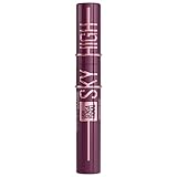 Maybelline New York Burgundy Wimperntusche für extrem lange Wimpern, Lash Sensational Sky High Mascara, Burgundy Haze, 7,2 ml