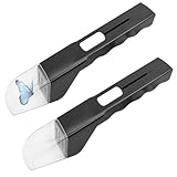 Wapasezyar 2 Stück Insektenfänger, Spinnenfänger, Insektenfänger Lebend, Handgehaltene Spinnengreiferfalle, Spinnenentferner, Tragbarer Spinnenfänger Werkzeug für Schmetterlinge, Käfer und Spinnen