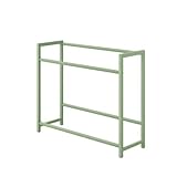 STEELSØN Getränkekistenregal Macondo aus Metall, 85H x 103B x 33T Kistenregal für 6 Kisten, Regale für Getränkeregal Mintgrün