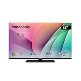 Panasonic TV-43W80AEZ, W80 Serie 43 Zoll 4K Ultra HD QLED Smart TV, 2024, Fire TV, Dolby Vision & Atmos, Game Mode Plus, Alexa Sprachsteuerung, Airplay, Schwarz