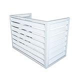 CXEGCCUF Abdeckung für Außengerät Einer Mini-Split-Klimaanlage, Abdeckung für Klimaanlage und Wärmepumpe aus Aluminium, Abdeckung für Außengerät der Klimaanlage, staubdicht und wasserdicht,