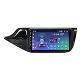 9 Zoll HD Touchscreen Android 12 Autoradio für KIA CEED 2012-2016 GPS Navigation DSP/Dab/RDS Bluetooth WiFi Mirror Link SWC + Rückfahrkamera (M100S – 4 Core 1 + 16 G WiFi)