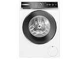 Bosch WGB244040 Serie 8 Smarte Waschmaschine, 9kg, 1400 UpM, Made in Germany, Active Water Plus Maximale Energie- und Wasserersparnis, Iron Assist Dampf zum Entknittern, Mini Load