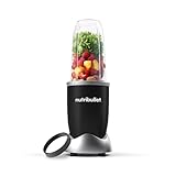 nutribullet Pro, 900 Watt Leistung, Einfach und schnell in der Anwendung, Kompakt, Leicht zu reinigen, Mit 700 ml Becher, Smoothiemixer, Smoothie Maker, Elektrischer Mixer, NB904B, Schwarz