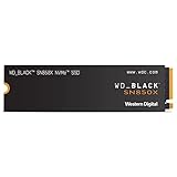 WD_BLACK SN850X NVMe SSD 2 TB interne SSD (Gaming Speicher, PCIe Gen4-Technologie, Lesen 7.300 MB/s, Schreiben 6.600 MB/s) Schwarz
