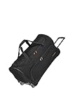 Travelite Trolley Reisetasche mit Rollen, Sporttasche Basics Fresh, Weichgepäck Rolltasche groß im sportlichen Design, 71 cm, 89 Liter