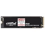 Crucial P310 SSD 1TB M.2 2280 PCIe Gen4 NVMe Interne SSD, bis 7.100 MB/s, Gaming für Laptop und Desktop PC, SSD Festplatte - CT1000P310SSD801