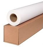 Schnittmusterpapier auf Rolle 91,4 cm x 70 m – 35 g/m² transparent – Sorte 111-35 – knitterfrei, rutschfest – zum Abpausen, Nähen, Basteln – Stoeffler Spezialpapier