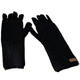 Cnrfeoap 2 leichte Fingerhandschuhe, Fahrradhandschuhe, Fahrradhandschuhe, Touchscreen-Handschuhe für Touch-Geräte, 2 Stück