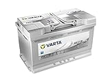 Varta 580901080D852 Silver Dynamic AGM Autobatterien, für PKW, 12 V, 80 Ah, 800 A (EN)