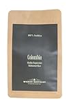 Wiener Rösthaus - Premium Colombia Kaffee Huila Supremo, 100% Arabica, Ganze Bohne, 250g (250g, Schokolade | Nuss | Süß)