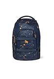 satch pack Schulrucksack ab 5. Klasse ergonomisch 30L Stauraum standfest Organisationstalent Urban Journey - Dunkelblau