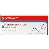 Dimenhydrinat AL 50 mg Tabletten, 20 St. Tabletten